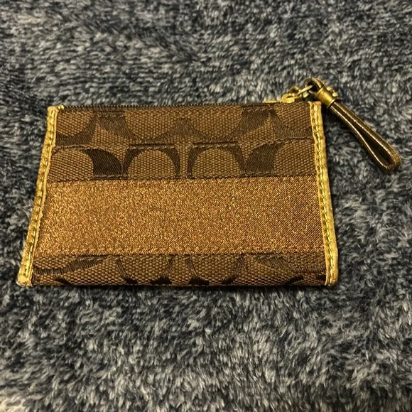 Coach card holder and keychain ( mini skinny) - Picture 2 of 9
